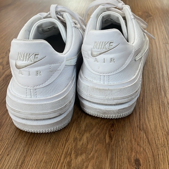 Air Force 1 Plt.af.orm Sneaker in White & Summit White - size 8.5 - Picture 6 of 8